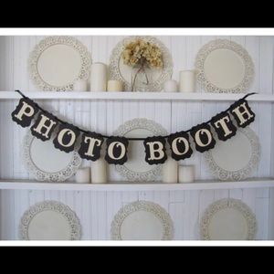 Photo Booth And Card Sign, Perfect